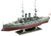 [사전 예약-8월] HSG40128 1/350 IJN Battleship Mikasa The Battle of Yellow Sea w/Wooden Deck