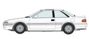 [사전 예약-8월] HSG20834 1/24 Toyota Sprinter Trueno AE92 GT APEX Early Model (1987)