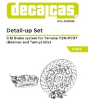 [사전 예약] DCL-PAR186 Brakes for 1/12 scale models: Yamaha YZR-M1 - 2007 for Beemax