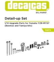 [사전 예약] DCL-PAR187 Detail up set for 1/12 scale models: Yamaha YZR-M1 - 2007 for Beemax