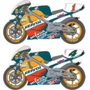 SHK-D518 1/12 Honda Repsol NSR500 1998 late for Tamiya