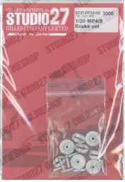 [사전 예약] ST27-FP20195 1/20 MP4/8 Brake set forTAMIYA#20039 STUDIO27 【Detail Up Parts】