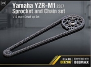 [사전 예약] DE12107 1/12 YZR-M1 2007 Chain & Sprocket set for Beemax
