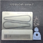 [사전 예약] LT053 TAMIYA 1/12 DUCATI V4 motorcycle metal chain set