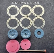 [사전 예약] D025 1/12 BMW K100 motorcycle metal disc brake