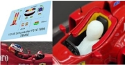 [사전 예약] TBM36 1/24 Pilot Figure and Decals for Ferrari F310 1996 M. Schumacher Centauria