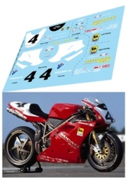 [사전 예약] TBD1206 1/9 Decals for Ducati 916 SBK 1997 Carl Fogarty TB Decals