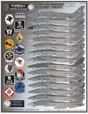 FURF/D&S-4818 1/48 Tomcat Colors & Markings Part IX Detail & Scale