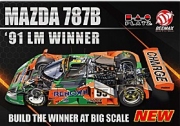 [사전 예약-9월] BX12003 1/12 Mazda 787B 1991 Le Man 24 Hours Race Winner