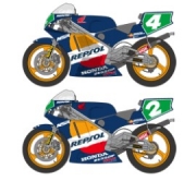 SHK-D255 1/12 Repsol NSR250 1990-91 for Tamiya