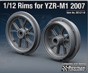 [사전 예약] DE12119 1/12 Rims for YZR-M1 2007 for Beemax