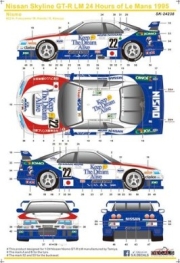 SK24238 1/24 Nissan Skyline GT-R LM 24 Hours of Le Mans 1995 Nismo #22