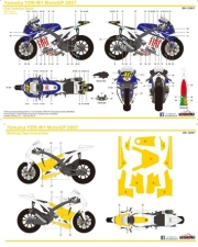 [사전 예약] SK12001 1/12 Yamaha YZR-M1 MotoGP 2007 Fiat Yamaha Team