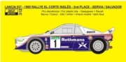 [사전 예약] REJ0312 1/24 Lancia 037 Rothmans Rallye El Corte Ingl&eacute;s 1985