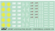 [사전 예약] REJ0438 1/24 Sport and racing seats logos