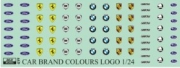 [사전 예약] REJ0439 1/24 Car brand colour logos