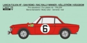 [사전 예약] REJ0432 1/24 Lancia Fulvia HF - 1969 San Remo / RAC Rally Winner - K&auml;llstr&ouml;m / H&auml;gbbom