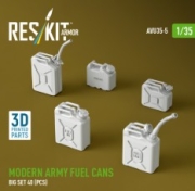 [사전 예약] AVU35-0005 1/35 Modern army fuel cans, big set (3D Printed) (1/35) 1/35