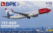 [사전 예약] BPK7220 1/72 737-800 Norwegian (1/72)