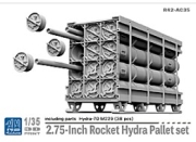 [사전 예약] R42-AC35 1/35 2.75 inch Rocket Hydra Pallet set with Hydra-70 *2.75-Inch Rocket Hydra Pallet set*Hydra-70 M229 (38 pcs)