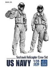 [사전 예약] R64-35 1/35 US Navy Sea Hawk Helicopter Crew Set