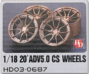 [사전 예약] HD03-0687 1/18 20' ADV5.0 CS Wheels