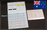 [사전 예약] ZD277 1/24 Australian car license plates