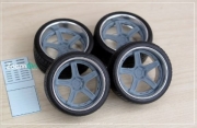 [사전 예약] ZR160 1/24 19 inch Rays Volk Racing GT-C rim set