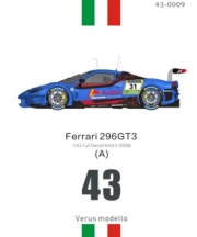 [사전 예약-예상보다 소진이 빠릅니다] AM43-0009A 1/43 Ferrari 296 GT3 VER A