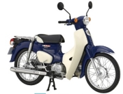 [사전 예약] FUJ14219 1/12 Honda Super Cub (Urbain Denim Blue Metallic) Special Edition (with Optional Parts)