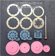 [사전 예약] D029 1/12 MOTOGUZZI V10 CENTAURO motorcycle metal disc brake for Tamiya