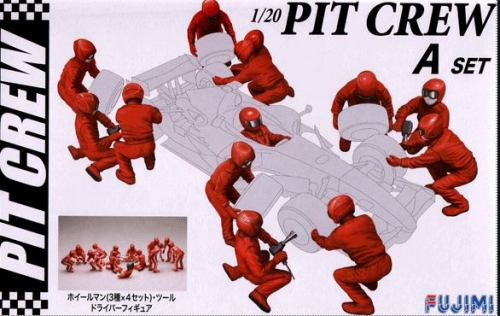 FUJ11244 1/20 Pit Crew A Set