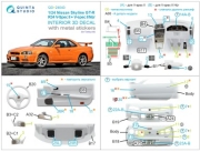 [사전 예약] QD+24043 1/24 Nissan Skyline GT-R R34 V-Spec II 3D-Printed & coloured Interior on decal paper (Tamiya) (with metal sticker parts)