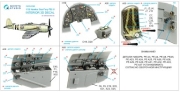 [사전 예약] QD32298 1/24 Hawker Sea Fury FB.11 3D-Printed & coloured Interior on decal paper (DBMK)