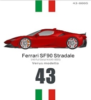 [사전 예약-예상보다 소진이 빠릅니다] AM43-0005 1/43 Ferrari SF90 Stradale