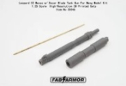 [사전 예약] Fa35046 1/35 Leopard C2 Mexas w/ Dozer Blade Tank Gun For Meng Model Kit