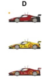 [사전 예약] KB06-01D 1/64 Ferrari 296 GT3 D Version