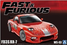 [사전 예약] AOS06796 1/24 Fast & Furious FD3S RX-7