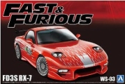 [사전 예약] AOS06796 1/24 Fast & Furious FD3S RX-7