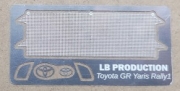 [사전 예약] LBPE01 1/24 Toyota GR Yaris Rally1 Front Grill and emblem