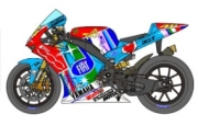 [사전 예약] D1176 1/12 Yamaha YZR-M1 Fiat 500 Decal for Platz