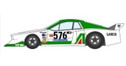 [사전 예약] D1178 1/24 Lancia Beta '79 Villeneuve Decals
