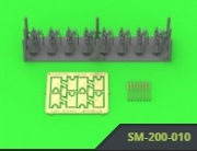 [사전 예약] SM-200-010 1/200 IJN Type 96 25mm SINGLE mount - (8pcs)