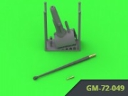 [사전 예약] GM-72-049 1/72 KTO Rosomak - ATK Mk 44 (Bushmaster II) 30mm gun barrel with mantlet (for IBG kit)