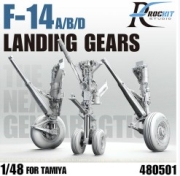 [사전 예약] 480501G 1/48 F-14 A/B/D Next-Gen landing gears (for G.W.H)