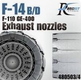 [사전 예약] 480503T 1/48 F-14 B/D Exhaust nozzles for TAMIYA(OPENED)