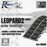 [사전 예약] 721001 1/72 Leopard2 family tracks set