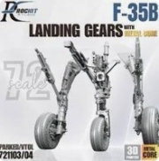 [사전 예약] 721104T 1/72 F-35B Landing gears (VTOL）for TAMIYA