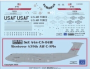 [사전 예약] 44-C5-04W 1/144 USAF 439th Airlift Wing Westover C-5M Super Galaxy