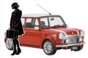 [사전 예약-11월] HSGSP716 1/24 Mini Cooper w/Girl Figure